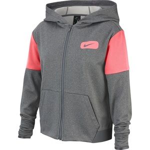 *NWT* Nike GIRLS Dri-FIT Therma Full-Zip Hoodie